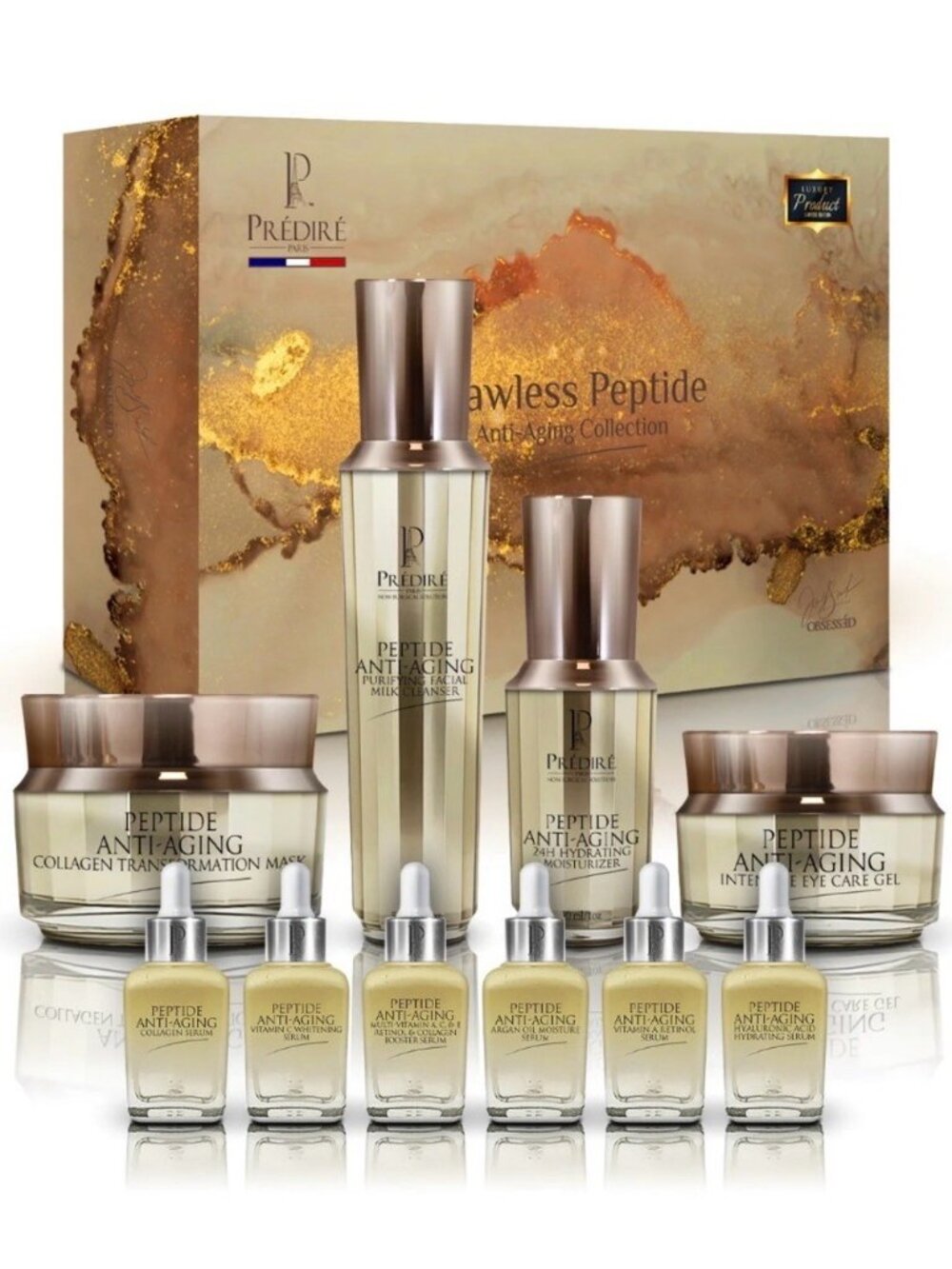 Predire Paris Flawless Peptide Anti-Aging Collection $7,000 Retail Their site